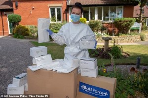 Mail Force has donated 700,000 pieces of personal protective equipment to some of Britain’s best-known voluntary organisations.