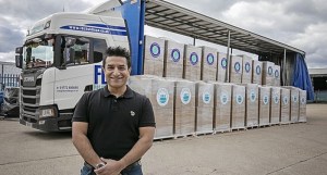 Mail Force has teamed up with an NHS duo and a Hollywood actress to deliver vital PPE to care homes.