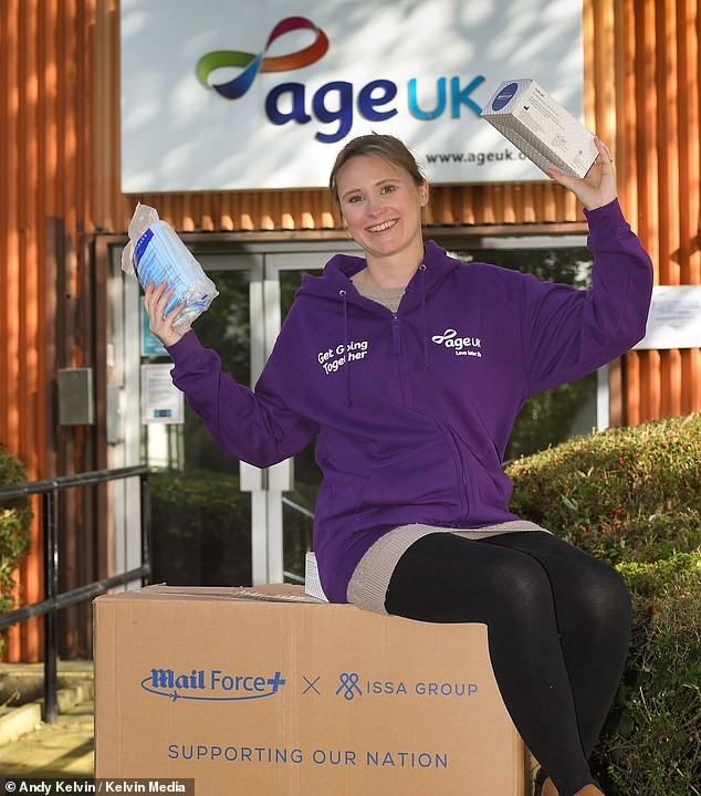 Mail Force brings early Christmas cheer to charities across the UK, with 5 million pieces of PPE.