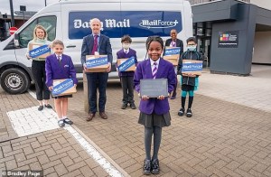 The Mail Force Charity receives a substantial donation of £500,000 from Barclays UK.