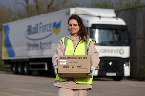 Mail Force gives up to £4 million to co-fund 500,000 food boxes with the Embassy of Ukraine